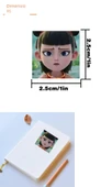 Nezha Temalı Deniz Emoji Çıkartmaları - Yaklaşık 1000 Adet - İki Rulo - 8