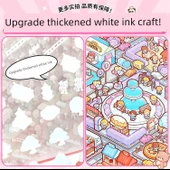 DIY Manzara Minyatür Sahne Çıkartma Kitabı - Mikroskal Sahne Koleksiyonu 2.0 - Büyük Pembe + Cımbız - 7