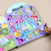 Çocuklar için Jel Çıkartma Kitabı - Pony Paulie Magnetik Sessiz Kitap - 1 thumbnail 4