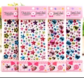 DIY Kristal Çocuk Stickerları - 98 Çizgi Film Matkap Çocuklar Beş Tekrar Etmez Toplam 490 Sticker - 12