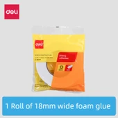 Jelatin Sünger İki Taraflı Bant - 18mm x 5y - 2.5mm Kalınlık - 2