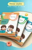 A5 Kare, Tian Zi Ge ve Pinyin Defter - 15 Adet - 8