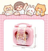 Çocuk Günü Küçük Patates Kırtasiye Hediye Kutusu Seti - Küçük Patates El Hesap Goo Kart Hediye Kutusu 204 Parça Set + Sessiz Kitaplar thumbnail 11