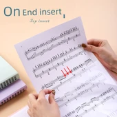 A4 Nota Klasörü - Gökyüzü Mavisi - 20 Sayfa - 4