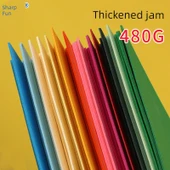 4K Ekstra Kalın 480G Renkli Sert Karton - Meyve Yeşili 10 Sayfa - 2