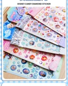 3D Prenses Elsa Sticker Seti - Şeker Macunu Buz ve Kar Prensesi A Sophia thumbnail 11