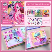 Çocuklar için Jel Çıkartma Kitabı - Pony Paulie Magnetik Sessiz Kitap - 1 thumbnail 1