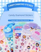 3D Prenses Elsa Sticker Seti - Sallanan Su Macunu Buz ve Kar Sophia Sihirli Uçuş Süper Mickey Su Altında thumbnail 7