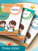 A5 Kare, Tian Zi Ge ve Pinyin Defter - 15 Adet - 3