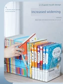 Büyük Kapasiteli Kalın Şeffaf Plastik Depolama Kutusu - Uygulama Kalın - Uzatma Uzunluğu Artırılmış/2/Çıkartma Gönderilir (A4 Kitap Alabilir) - 3