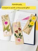 DIY Bitki Örneği Ayraç Malzeme Paketi - 18 Çiçek - 6 Ayraç-Malzeme Paketi D - 3