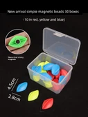 Eğitici Manyetik Boncuklar 4.5CM Kırmızı Sarı Yeşil 30'lu Kutu - 2