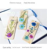 DIY Bitki Örneği Ayraç Malzeme Paketi - 15 Çiçek - 5 Ayraç Malzeme Paketi Suit 4 - 7