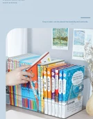 Büyük Kapasiteli Kalın Şeffaf Plastik Depolama Kutusu - Uygulama Kalın - Uzatma Uzunluğu Artırılmış/2/Çıkartma Gönderilir (A4 Kitap Alabilir) - 12