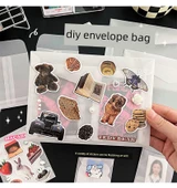 Yarı Şeffaf Kağıt Zarf - Sülfürik Asit Kağıt Zarf Dikey Orta Boy 10 Paket - 12