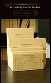 Muhasebe Fiş Kutusu - 25 Adet - 310x220x40mm - Asit İçermeyen Kağıt - 4