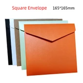 165x165mm Kare Renkli Zarf - Mijin İpeksi - 6