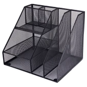Metal Dosya Rafı - 3 Katlı 2 Kalem Tutucu - 79075 - 3