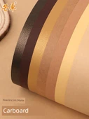 Kraft Karton Kağıt - Tam Açık (78*109cm) Kahverengi 5 Sayfa - 3