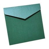 165x165mm Kare Renkli Zarf - Mijin İpeksi - 8