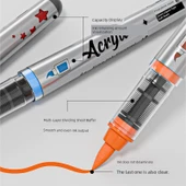 Akrilik Marker Kalemi - Kalın Oxford Çanta - 48 Renk - 5