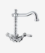 İtalyan Webert - Dorian Lavabo Bataryasi Krom-sifon Kumandali DO700301015 - 1