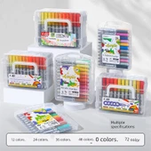 Akrilik Marker Kalemi - Yumuşak Uç - 24 Renk - Rulo Çanta - 6
