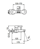 İtalyan Webert - Do Re Mi Banyo Bataryası Krom DR850102015 - 2