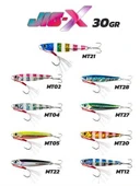 Fujin Jig-X 30gr Light Jigging jig Yem  MT24 Blue Pink Tail Glow - 12