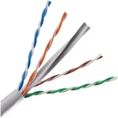 ONTECH - Senseı Sc-500lzsh 500mt 23awg 350mhz U/utp %100 Bakır Cat6 Halojen Free Grı Renk Kablo - 1