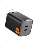 Spigen GaN III 352 35W 2 Bağlantı Noktalı Kompakt Katlanabilir Çift USB C Duvar Şarj Cihazı PD PPS - 2