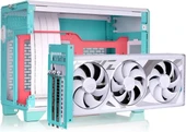 Thermaltake Core V21 SPCC Mikro ATX Mini ITX Cube Oyun Bilgisayarı Kasası - 3