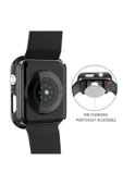 Apple Watch Seri 7 8 9 45mm İle Uyumlu Kasa ve Ekran Koruyucu 360 Koruma Kapak - 2