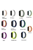 Mi Band 7 Mi Band 6 Mi Band 5 Kumaş Hasır Kordon ( Tam Uyumlu ) - 2