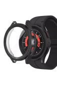 Samsung Galaxy Watch 5 Pro 45 mm  ile Uyumlu Kasa ve Ekran Koruyucu 360 Koruma Kapak - 1