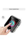 Apple Watch Se 4 5 Seri 40 mm ile Uyumlu Kasa ve Ekran Koruyucu 360 Koruma Kapak - 6