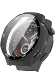 GT5 Pro 46 MM ile Uyumlu Kadranlı Kasa  ve Ekran Koruyucu 360 Koruma Kapak - 1