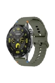 Huawei Watch GT 3 Active (46mm) ile Uyumlu Kordon Stitched Design Spor Kordon 22 mm - 2