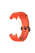Xiaomi Mi Watch Lite ile Uyumlu Klasik Silikon Kordon Akıllı Saat Bileklik Kordonu - 1