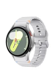 Samsung Galaxy Watch 7 FE 40 mm İle Uyumlu Kavisli Spor Silikon Kordon thumbnail 1