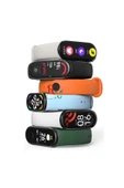 Xiaomi Mi Band 8 ile Uyumlu Spor Silikon Kordon Akıllı Saat Bileklik Kordonu - 6