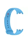Xiaomi Mi Band 8 ile Uyumlu Spor Silikon Kordon Akıllı Saat Bileklik Kordonu - 2