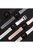 Samsung Galaxy Watch 7 40 mm / 44 mm / FE 40 mm İle Uyumlu Kavisli Spor Silikon Kordon thumbnail 5