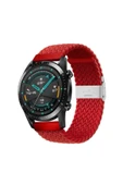 Samsung Galaxy Watch 4/5-5 pro /6 Seri 40 42 43 44 45 46 47 mm 20 mm Metal Klipsli Flexıble Kordon - 1