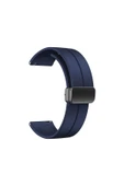 Samsung Galaxy Watch Active-Watch 3 41 mm Uyumlu Silikon Magnet Kordon(Güçlü Mıknatıs) - 2