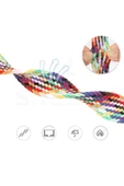 Xiaomi Imilab KW66 Uyumlu Flexi Hasır Magnet Kordon 22 mm(Güçlü Mıknatıs) - 2