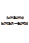 Xiaomi Imilab KW66 Uyumlu Flexi Hasır Magnet Kordon 22 mm(Güçlü Mıknatıs) - 5