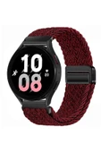 Xiaomi Imilab KW66 Uyumlu Flexi Hasır Magnet Kordon 22 mm(Güçlü Mıknatıs) - 1