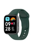 Xiaomi Redmi Watch 3 Active Uyumlu Spor Şık Tasarımlı Kayış Yumuşak Jel Kayış Kordon - 1