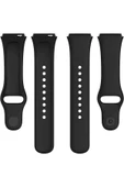Xiaomi Redmi Watch 3 Active Uyumlu Spor Şık Tasarımlı Kayış Yumuşak Jel Kayış Kordon - 3